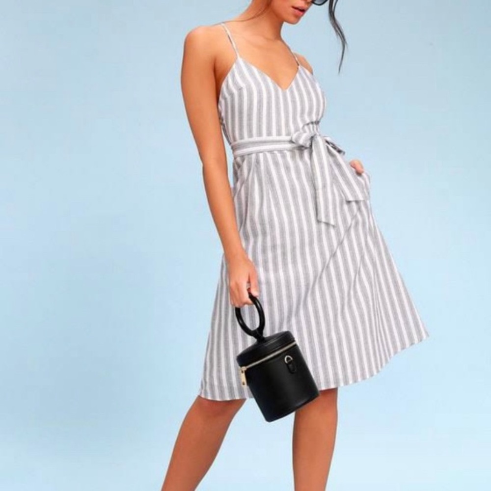 Lulus Striped Dress